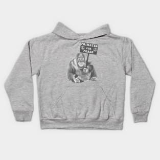 Primates for Peace Orangutan Kids Hoodie